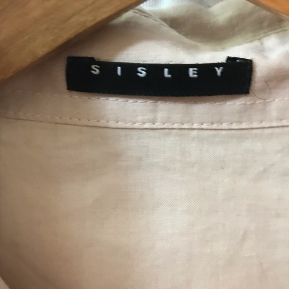 Vintage, dusty rose, short sleeve blouse. - Picture 6 of 7